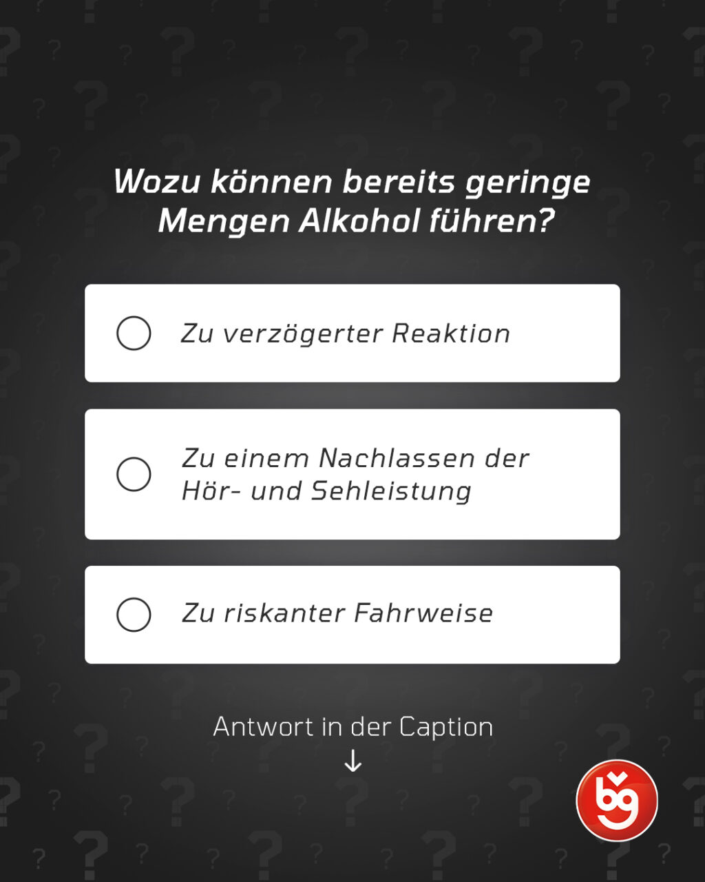 Instagram post from vbg_fahrschule. This post is in position 1.